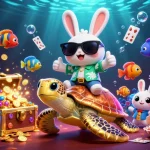 Casinò online non AAMS: gioca con entusiasmo con l'adorabile coniglio mascherato e la tartaruga dorata.
