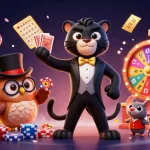 Jouer avec confiance sur un casino en ligne fiable avec l'élégante panthère et des jeux captivants.