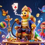 Plongez dans l'univers du casino en ligne fiable avec cette illustration captivante et dynamique.