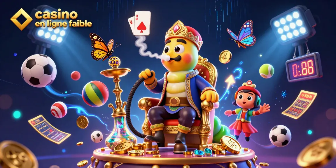 Plongez dans l'univers du casino en ligne fiable avec cette illustration captivante et dynamique.