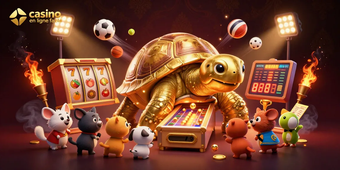 Profitez des expériences captivantes d'un casino en ligne fiable avec des personnages et éléments de jeu amusants.