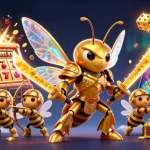 アプリ オンラインカジノのためのダイナミックなスロットとキャラクターのシーン