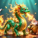 Admirez les dragons et la sagesse dans un casino en ligne fiable vibrant.