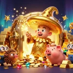 Jouez au casino en ligne fiable avec des rouleaux de machines à sous et des trésors étincelants.