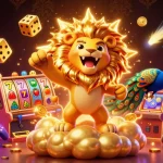 Jouez au casino en ligne fiable avec une illustration dynamique de machines à sous et des éléments de jeu captivants.