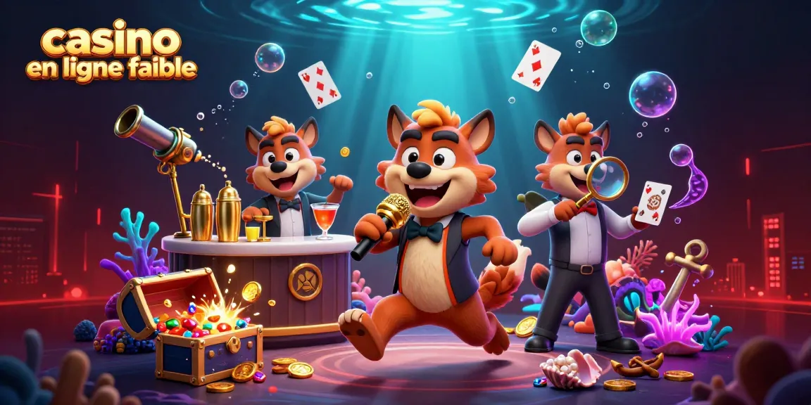 Amusez-vous avec un casino en ligne fiable avec un pack de hyènes comiques dansant à la fête.