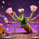 Paris sportif : mise en scène vibrante avec des personnages de jeux et des éléments de sport.
