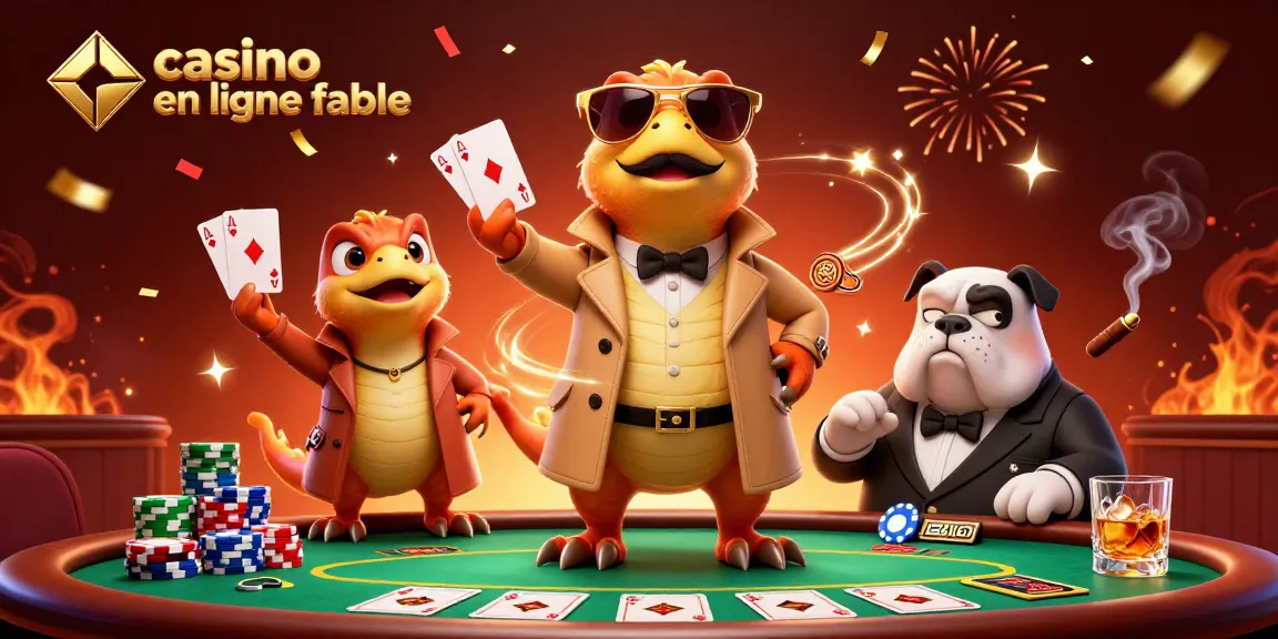 Rendez-vous à un casino en ligne fiable avec des raptors masqués et un bulldog bouncer.