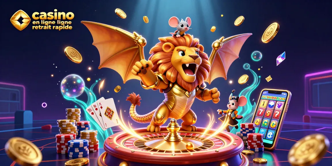 Profitez des gains rapides sur les casinos en ligne retrait rapide avec des jeux palpitants.