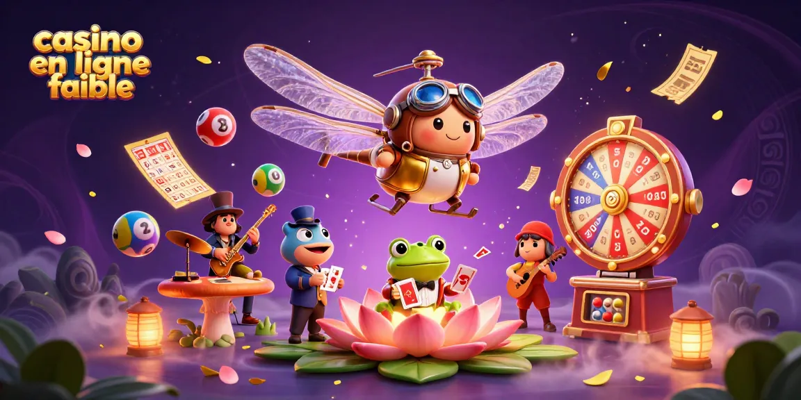 Jouez dans un casino en ligne fiable avec un croupier grenouille et des cartes animées